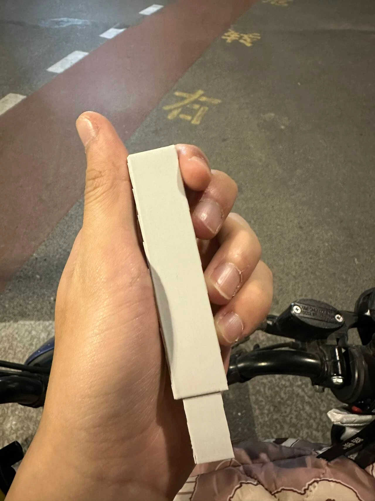 局部打印件｜正面。